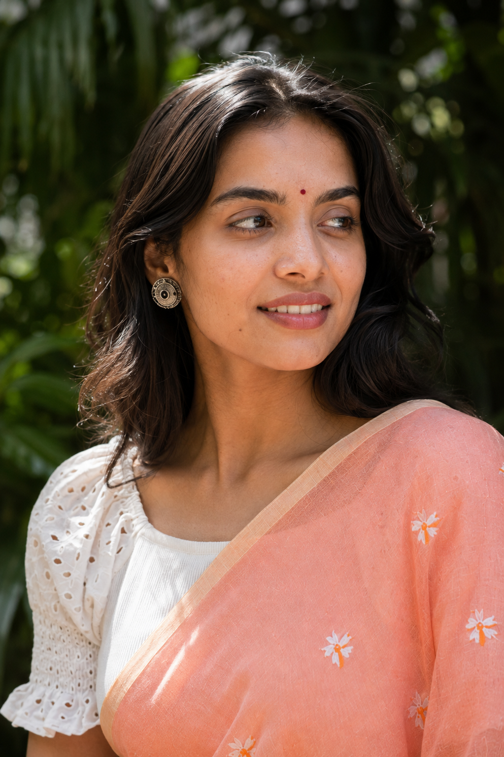 Shiuli — the night jasmine (shefali / parijat)
