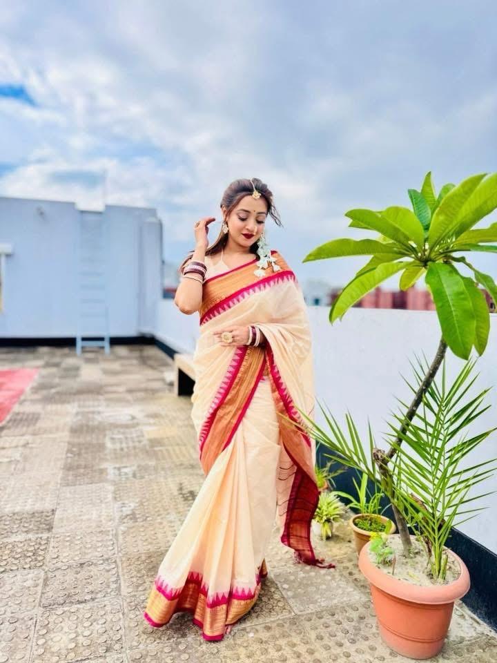 Mulmul Cotton Sarees
