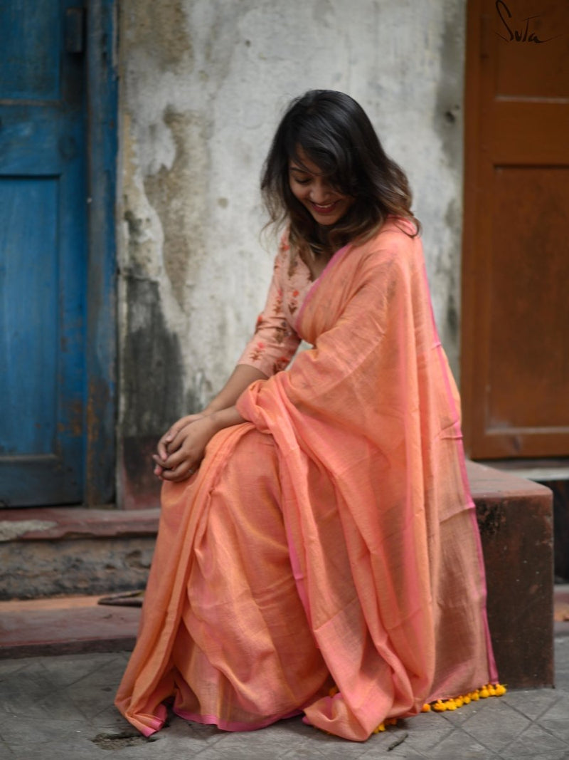 Sonali mul saree