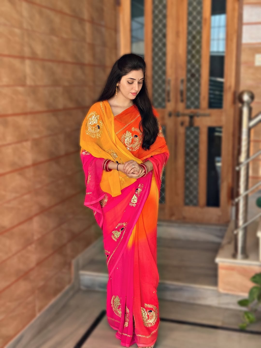 Ritu chiffon saree