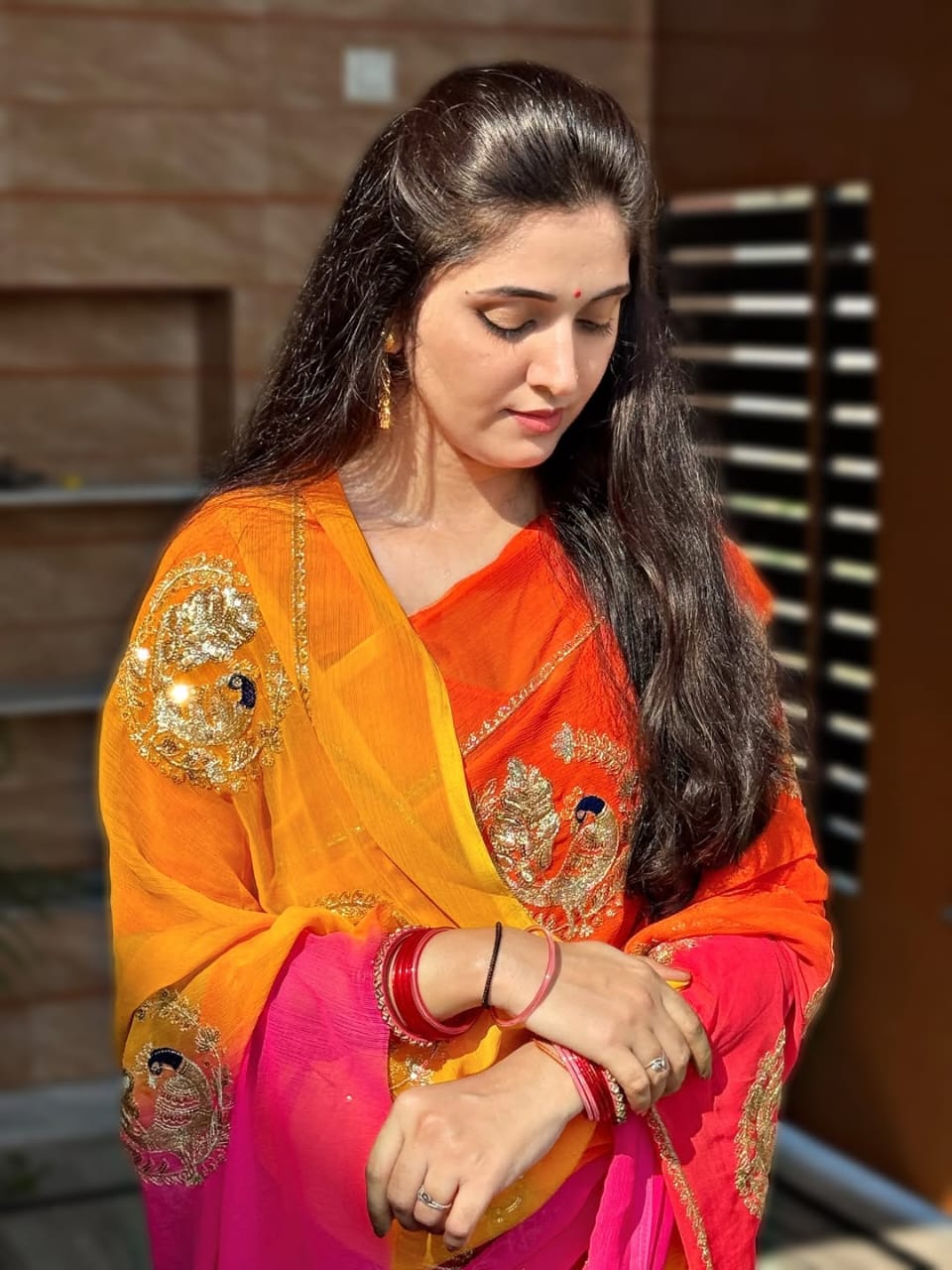 Ritu chiffon saree