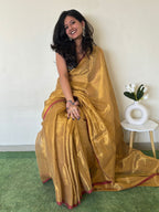 Swayamprabha raga tissue saree