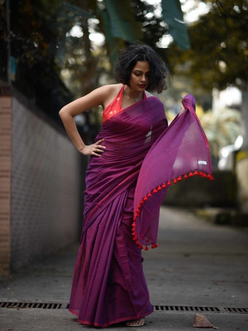 Sonali mul saree