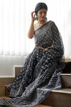 Kaanti  linen saree